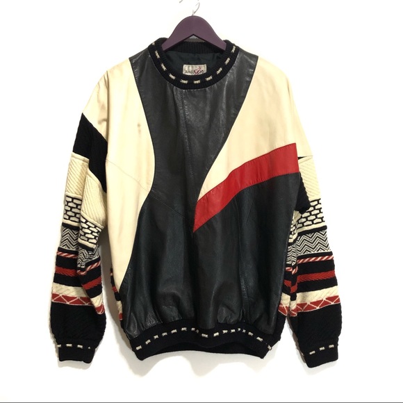 Vintage Bagazio Leather Patchwork 